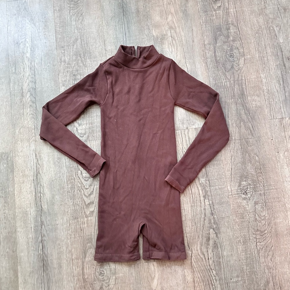 brown romper
